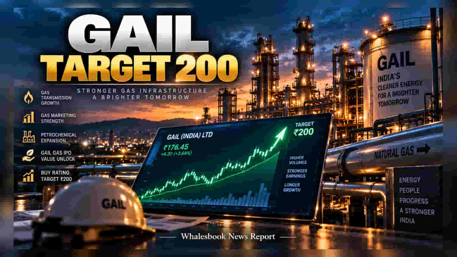GAIL Share Price: முதலீட்டாளர்களுக்கு குட் நியூஸ்! Emkay Global கொடுத்த அதிரடி 'Buy' ரேட்டிங்