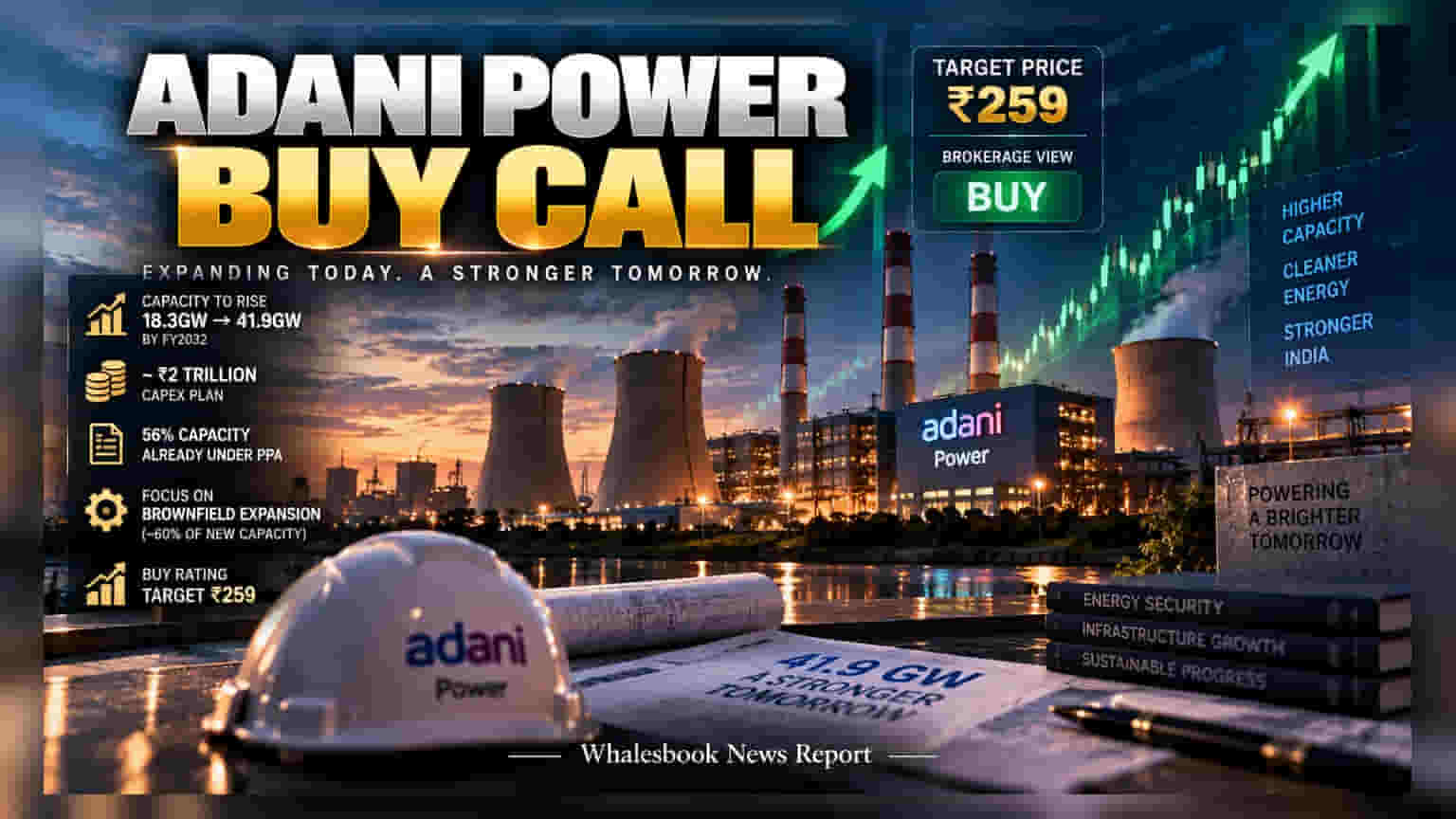 Prabhudas Lilladher Initiates Adani Power Coverage, Sets Target At Rs 259