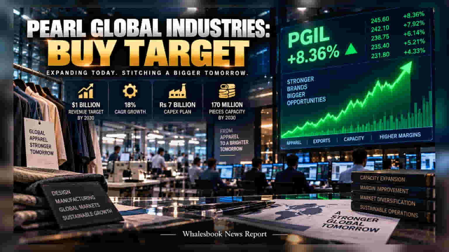 Pearl Global Outlines $1 Billion Revenue Target for 2030