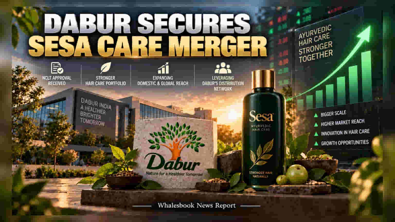 Dabur Gets NCLT Nod to Finalize Sesa Care Merger