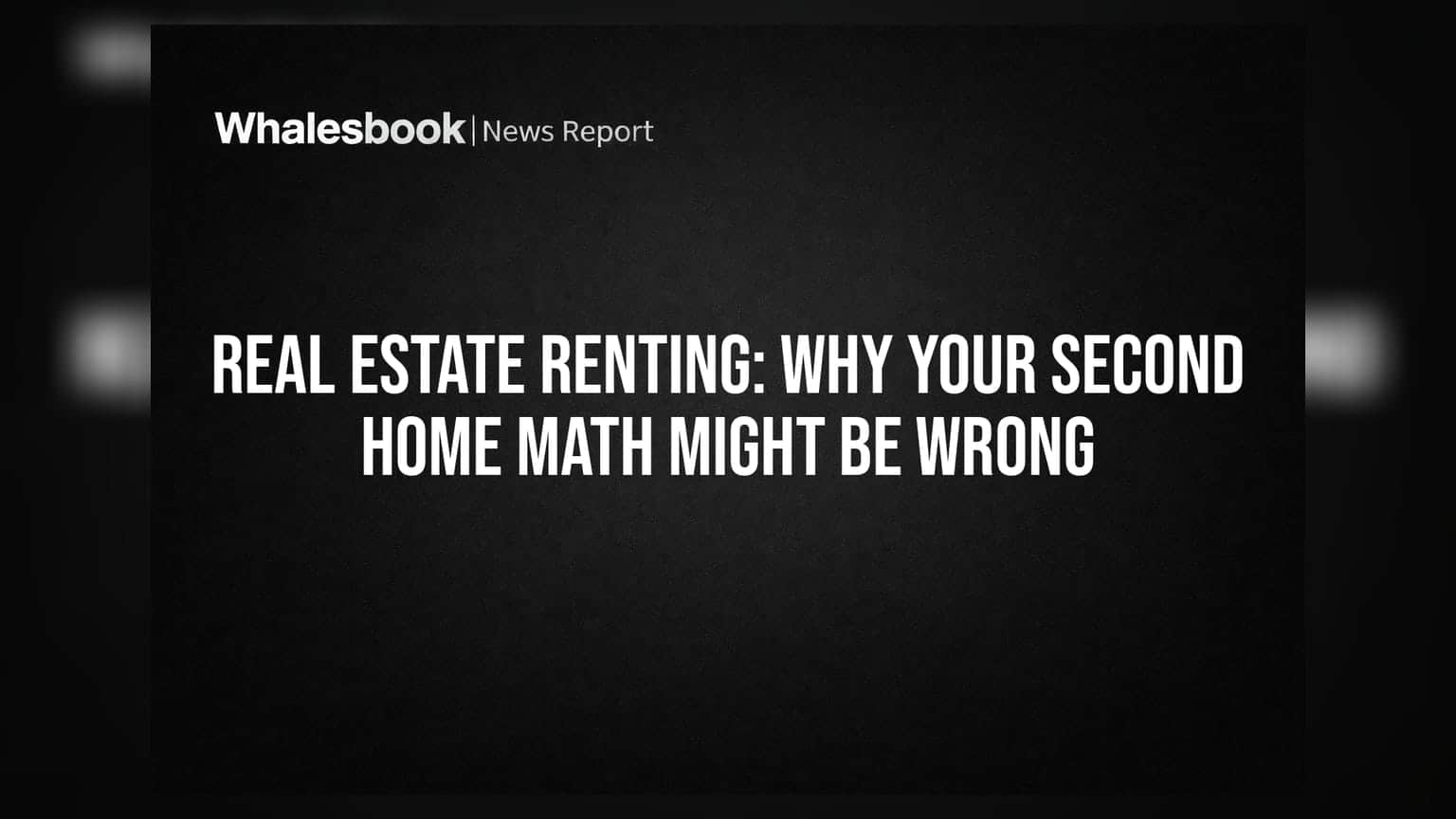 Real Estate Investment: दूसरा घर खरीदने की सोच रहे हैं? तो गणित ठीक से समझ लें वरना डूब सकते हैं पैसे!