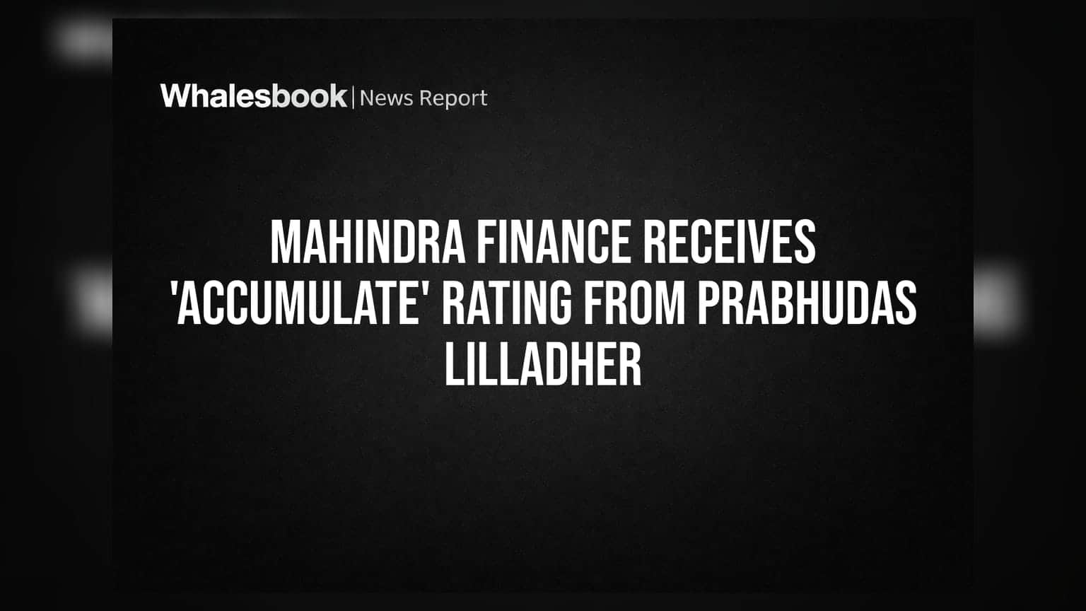 Mahindra Finance: ਬ੍ਰੋਕਰੇਜ ਨੇ ਦਿੱਤੀ 'Accumulate' ਰੇਟਿੰਗ, ਜਾਣੋ ਕੀ ਹੈ **₹350** ਦਾ ਟਾਰਗੇਟ