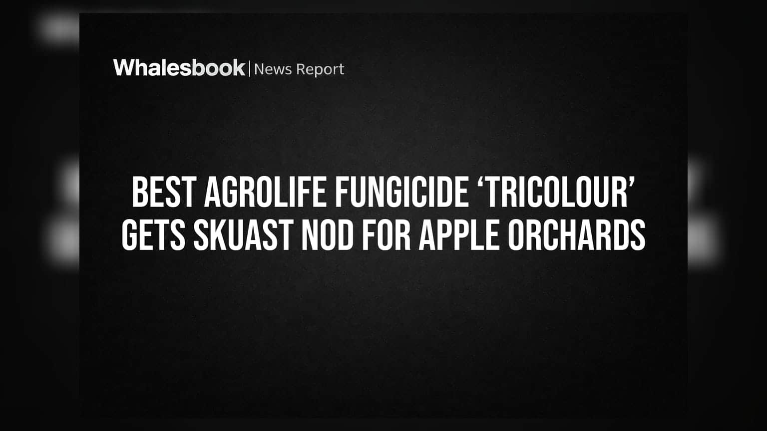 Best Agrolife Fungicide ‘Tricolour’ Gets SKUAST Nod for Apple Orchards