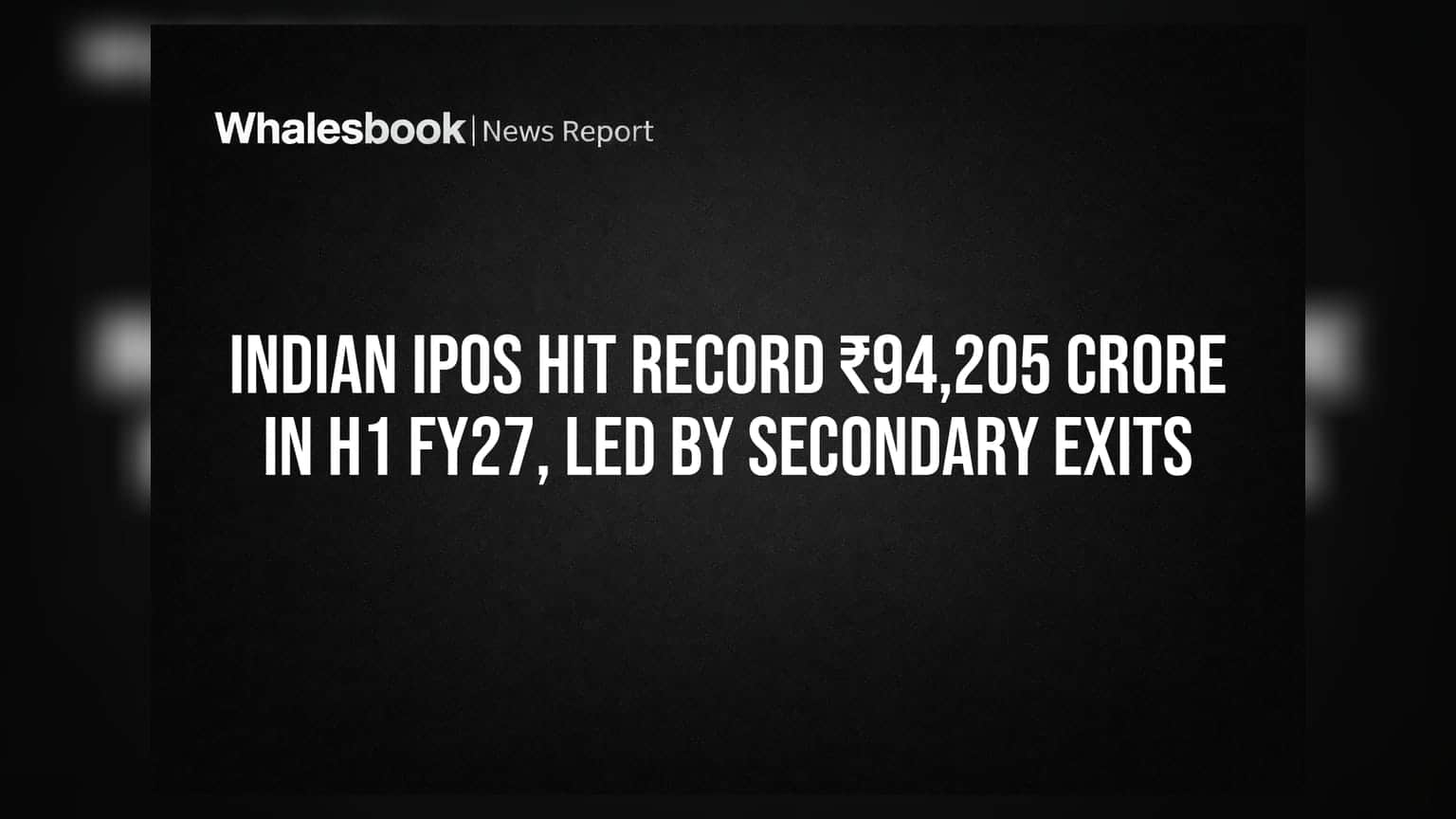 Indian IPOs: ਪਹਿਲੀ ਛਿਮਾਹੀ 'ਚ ਰਿਕਾਰਡ **₹94,205 ਕਰੋੜ** ਦਾ ਫੰਡ ਇਕੱਠਾ, ਪਰ ਨਿਵੇਸ਼ਕਾਂ ਲਈ ਵੱਡਾ ਸਵਾਲ