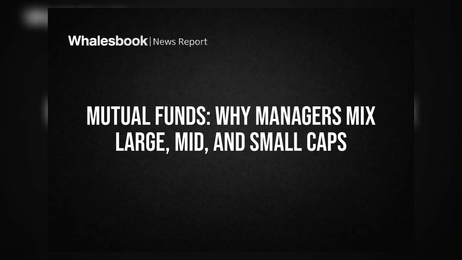 Mutual Funds Strategy: કેમ ફંડ મેનેજર લાર્જ, મિડ અને સ્મોલ કેપનું મિશ્રણ કરે છે?