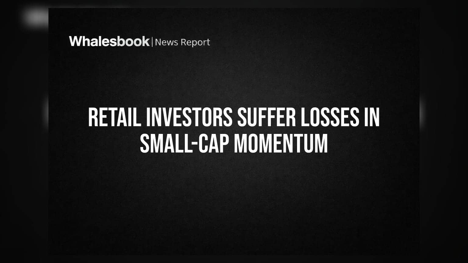Small-Cap Stocks: ਰਿਟੇਲ ਨਿਵੇਸ਼ਕਾਂ ਨੂੰ ਭਾਰੀ ਨੁਕਸਾਨ, ਕੀ ਤੁਸੀਂ ਵੀ 'Exit Liquidity' ਬਣ ਰਹੇ ਹੋ?