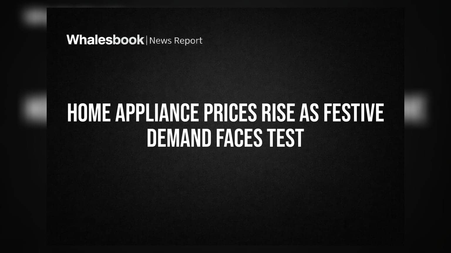 Home Appliance Price Hike: તહેવારોની સિઝનમાં મોંઘવારીનો માર, ઘરગથ્થુ ઉપકરણો **3-8%** મોંઘા થયા