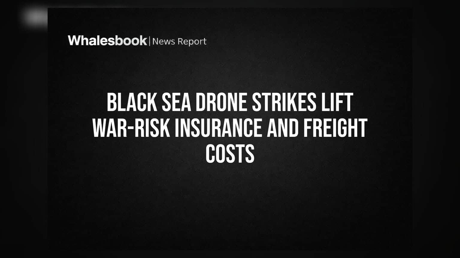 Black Sea Drone Strikes: ਸਮੁੰਦਰੀ ਜਹਾਜ਼ਾਂ 'ਤੇ ਹਮਲੇ ਨਾਲ ਵਧੇਗਾ ਮਾਲ ਭਾੜਾ ਅਤੇ ਬੀਮਾ ਖਰਚਾ