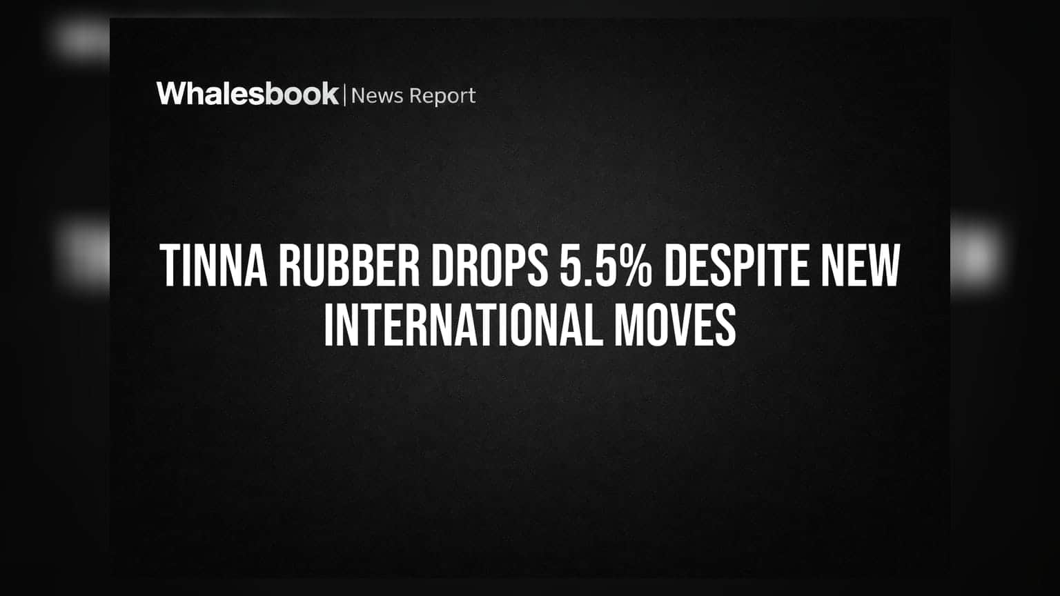 Tinna Rubber: આંતરરાષ્ટ્રીય વિસ્તરણ છતાં શેર ગગડ્યો, રોકાણકારોમાં ચિંતા