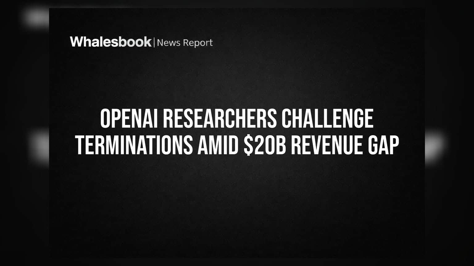 OpenAI में उठा बवंडर! सुरक्षा विशेषज्ञों की बर्खास्तगी और **$20 बिलियन** की राजस्व कमी से चिंता