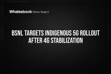 BSNL Targets Indigenous 5G Rollout After 4G Stabilization
