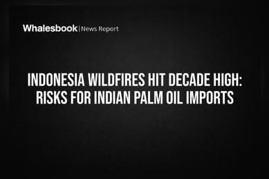 Indonesia Wildfires Hit Decade High: Risks For Indian Palm Oil Imports