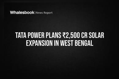Tata Power Plans ₹2,500 Cr Solar Expansion in West Bengal