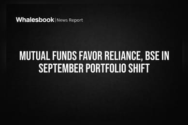 Mutual Funds Favor Reliance, BSE in September Portfolio Shift
