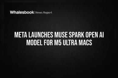 Meta Launches Muse Spark Open AI Model For M5 Ultra Macs