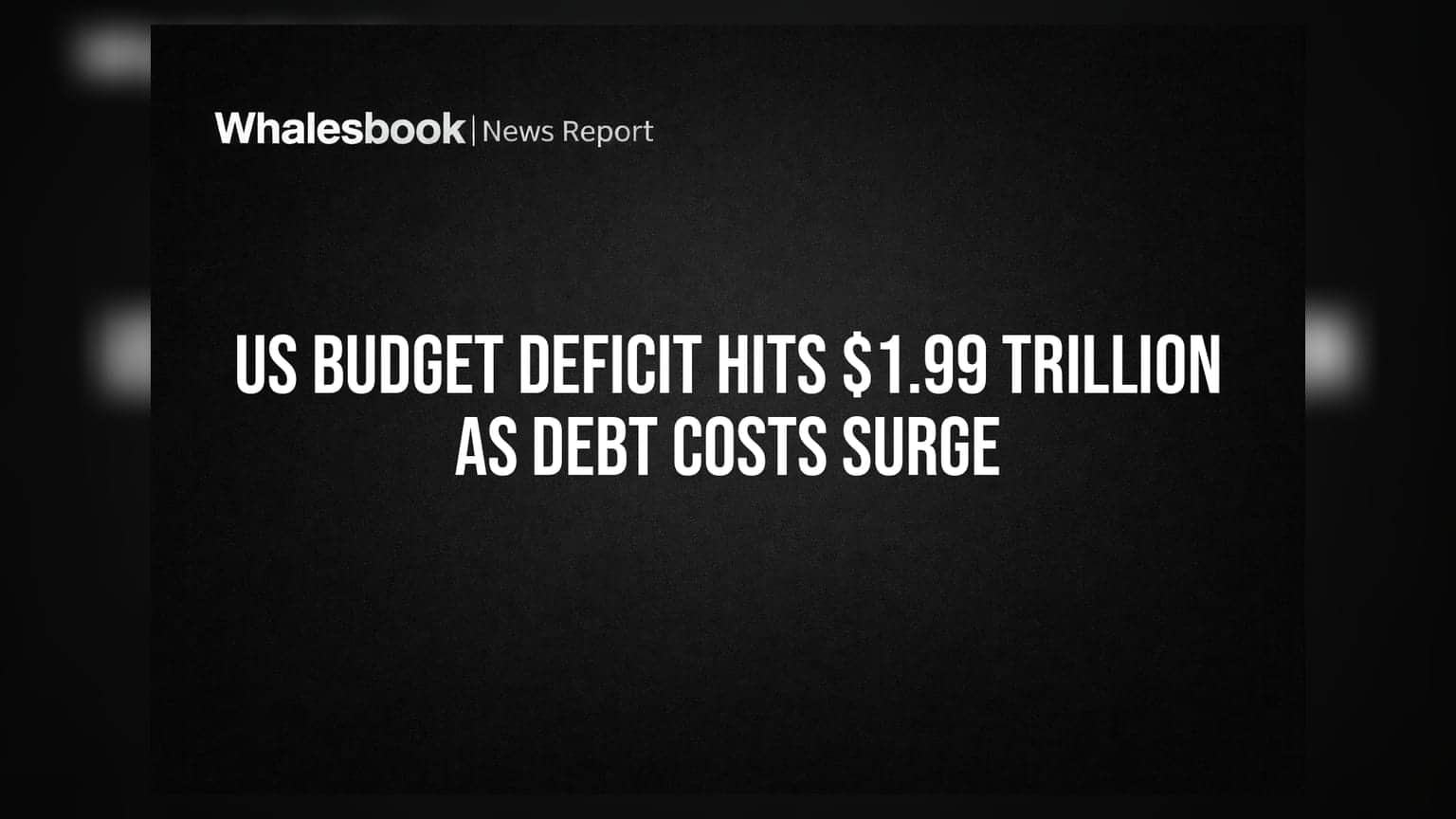 US Budget Deficit: अमेरिकेवर कर्जाचा डोंगर! बजेट तूट पोहोचली **$1.99 ट्रिलियनवर**, भारतावर काय परिणाम होणार?