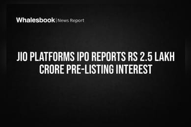 Jio Platforms IPO Reports Rs 2.5 Lakh Crore Pre-Listing Interest
