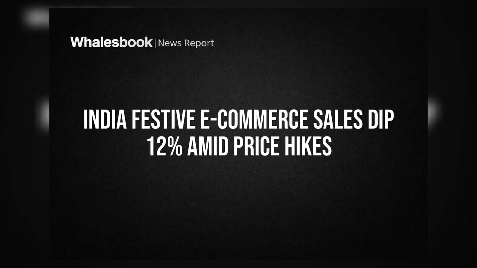 India Festive E-commerce Sales: મોંઘવારીનો માર! ફેસ્ટિવ સીઝનમાં ઈ-કોમર્સ વેચાણમાં **12%** નો ઘટાડો
