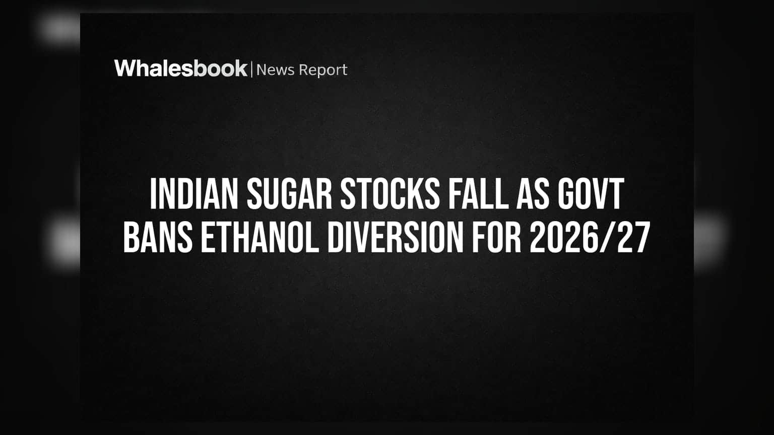 Sugar Stocks: સરકારના નવા નિર્ણયથી ખાંડ ઉદ્યોગને ફટકો, શેરના ભાવમાં જોવા મળી ગભરાટ