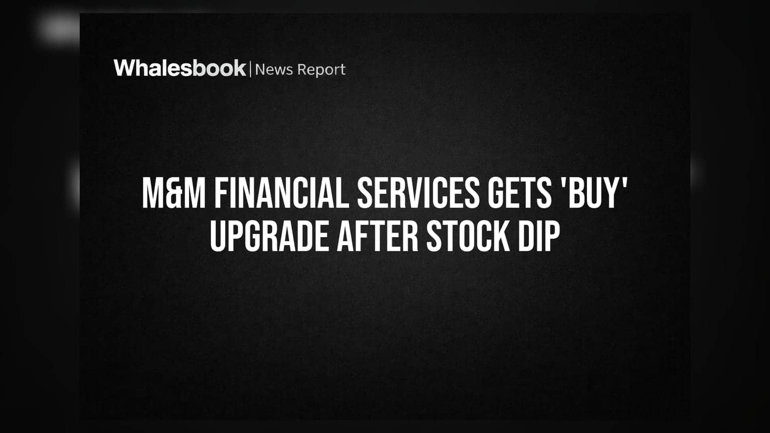 M&M Financial Services 'ਤੇ ਬ੍ਰੋਕਰੇਜ ਦਾ ਵੱਡਾ ਦਾਅ! ਸ਼ੇਅਰ 16% ਡਿੱਗਣ ਤੋਂ ਬਾਅਦ ਮਿਲੀ 'Buy' ਰੇਟਿੰਗ