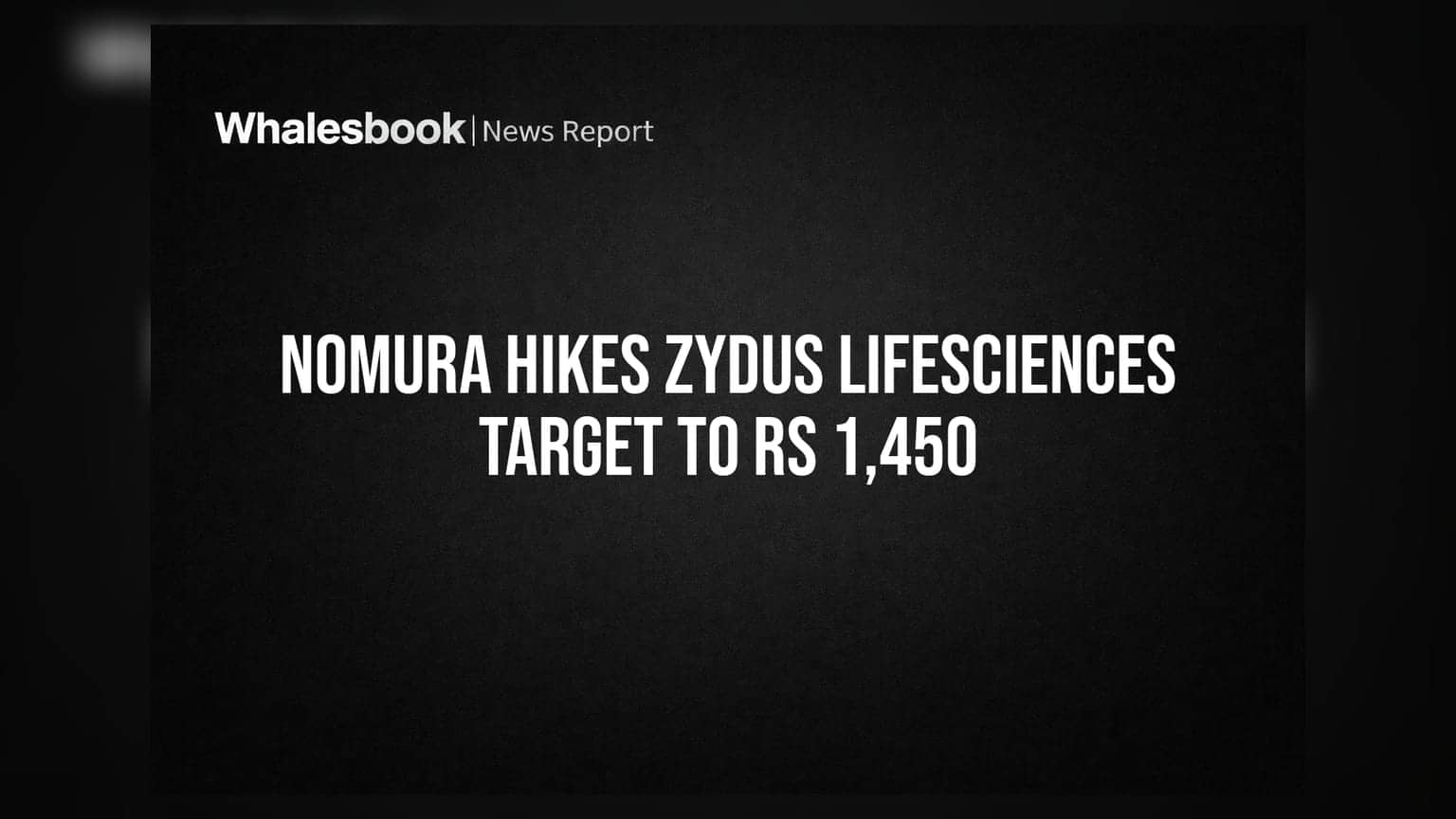 Nomura Hikes Zydus Lifesciences Target to Rs 1,450