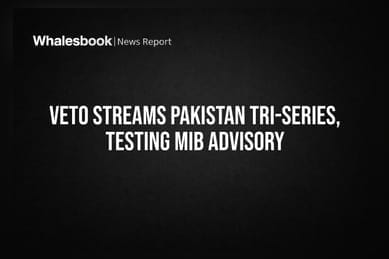 VETO Streams Pakistan Tri-Series, Testing MIB Advisory
