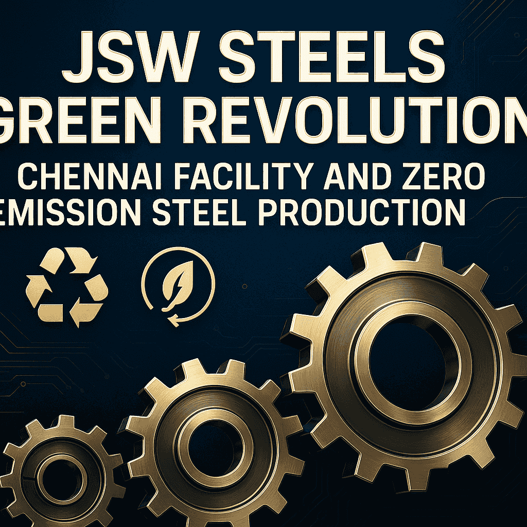 JSW Steel Plans Chennai Scrap Facility to Boost Green Steel Production ...