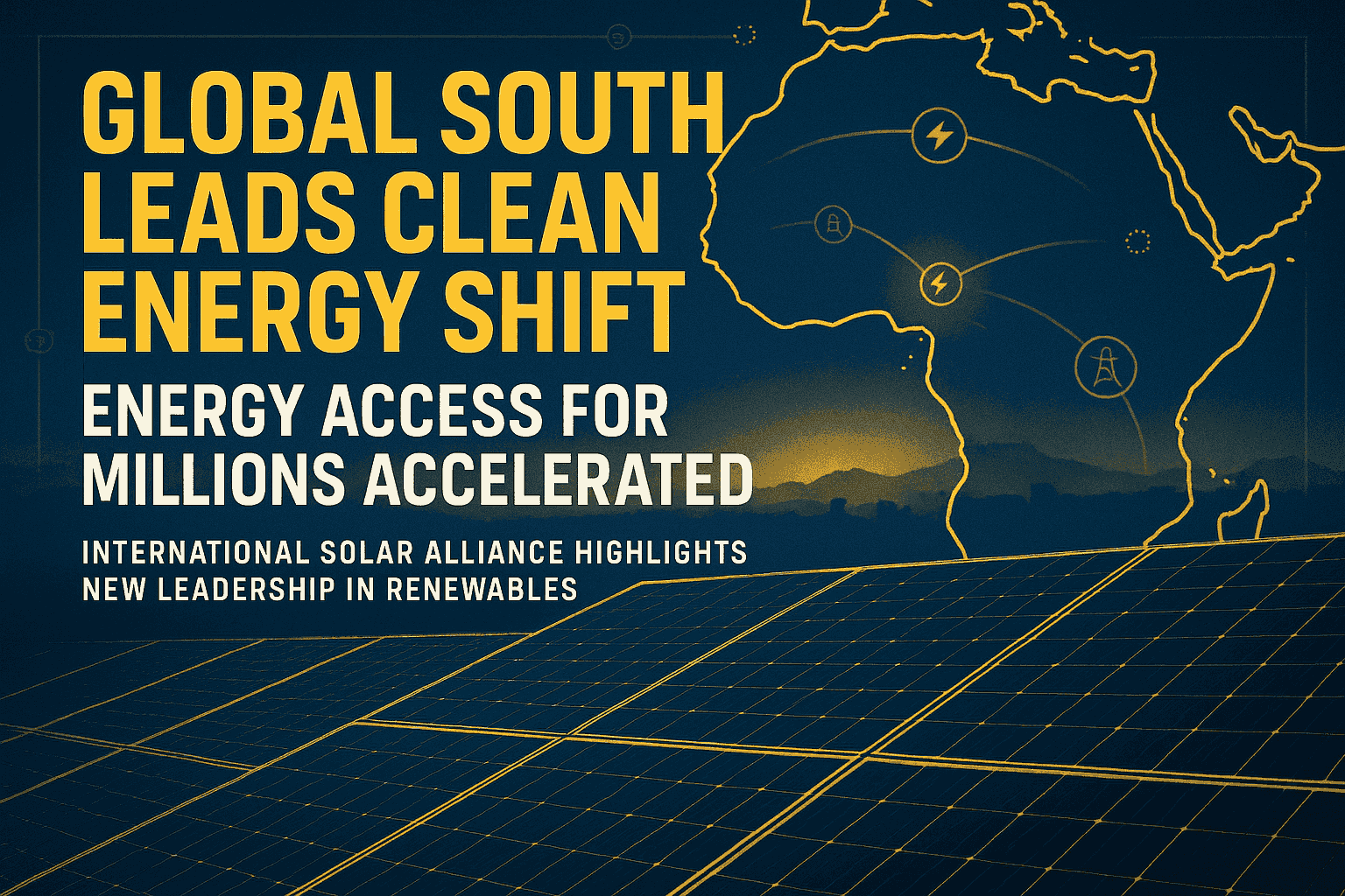 Global South Emerging as New Leader in Clean Energy, Focus on Energy ...