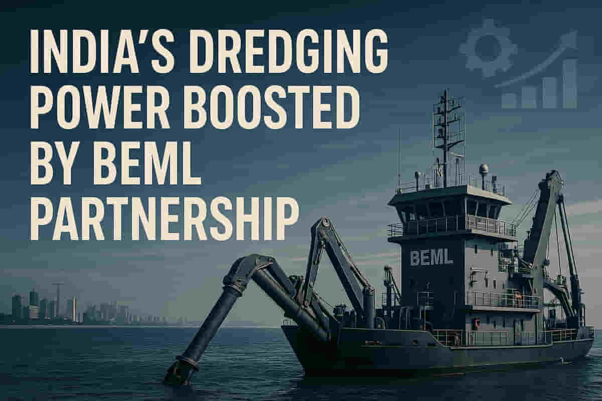 BEML and Dredging Corporation of India Sign ₹350 Crore MoUs to Boost ...