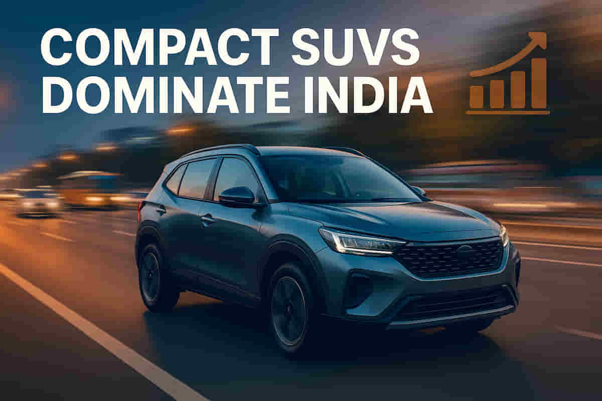 Compact SUVs Driving Indian Auto Market Growth, Gaining Share from Hatchbacks