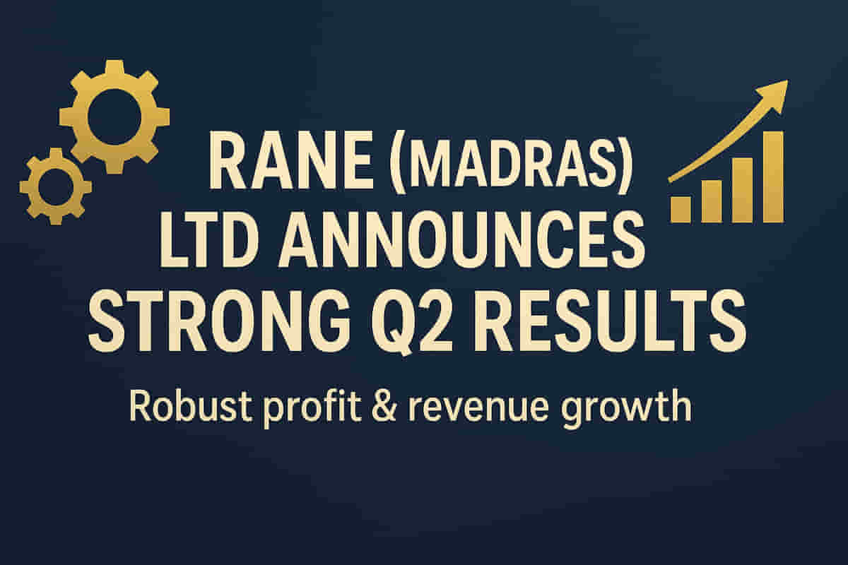 Rane (Madras) Ltd Reports 33% Profit Growth in Q2 FY26 Amidst Stable US ...