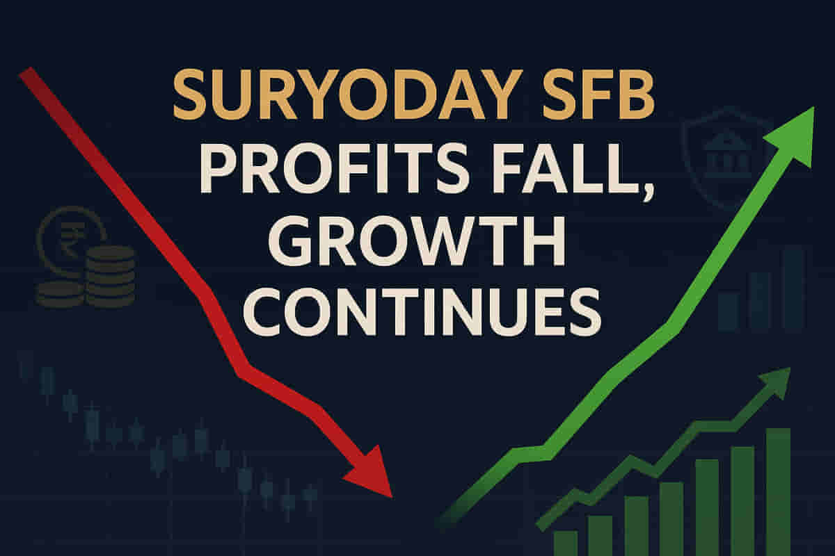 Suryoday Small Finance Bank Posts 32.9% Drop in Q2 Net Profit Amidst Mixed Financial Performance