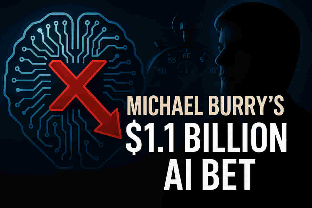 Michael Burry Bets $1.1 Billion Against Nvidia and Palantir, Warning of ...