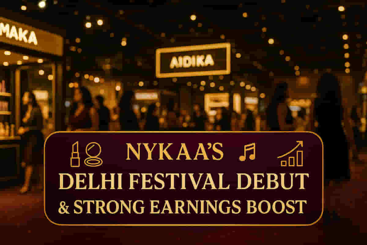 Nykaa Expands Experiential 'Nykaaland' Festival to Delhi, Parent Company Reports Strong Q2 Profit Growth