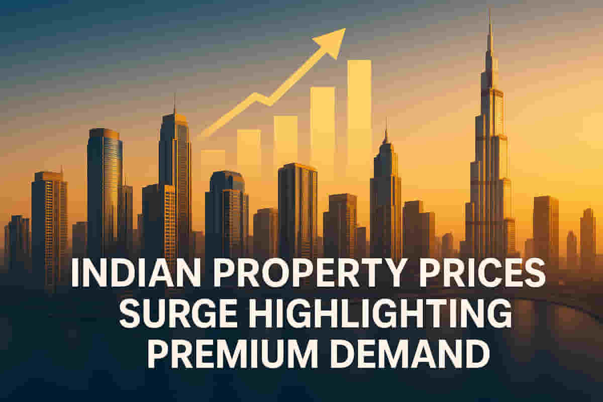 Indian Metro Property Prices Soar in Q3 2025, Driven by Premium Demand