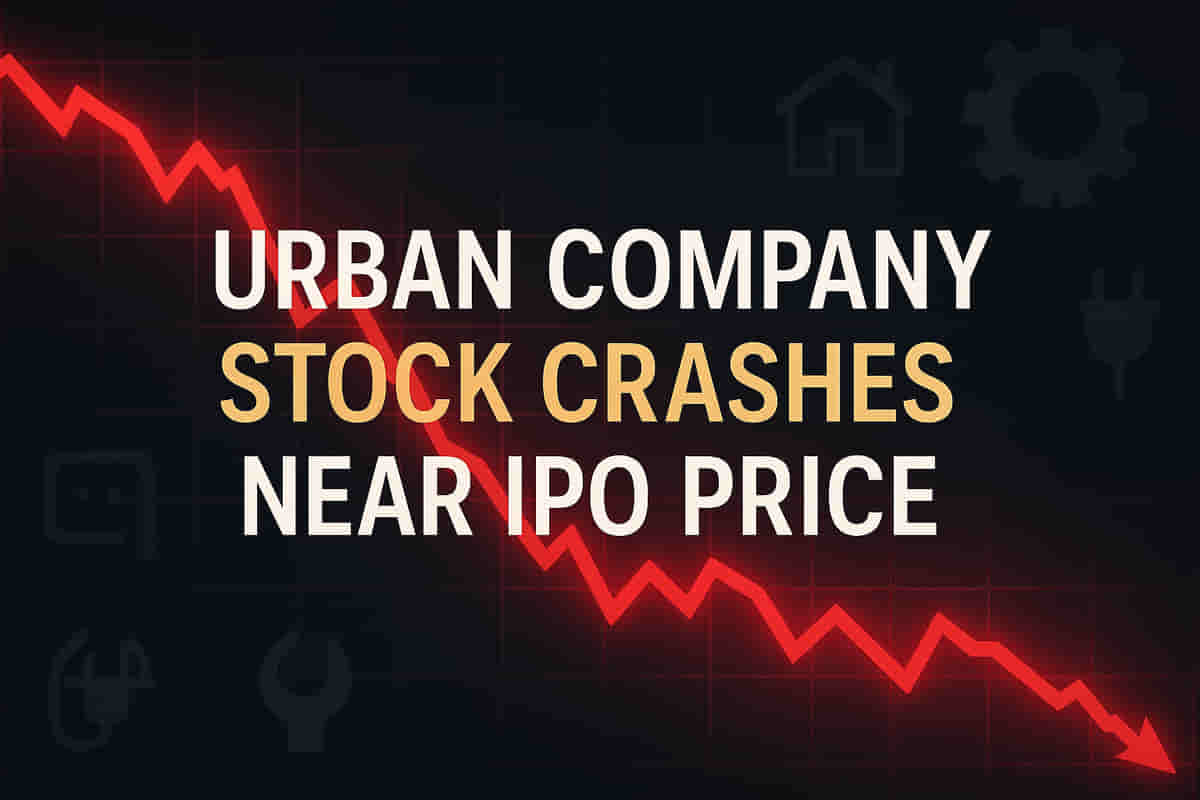 Urban Company Stock Plunges! Nearing IPO Price After Massive 33% Fall – What's Next?