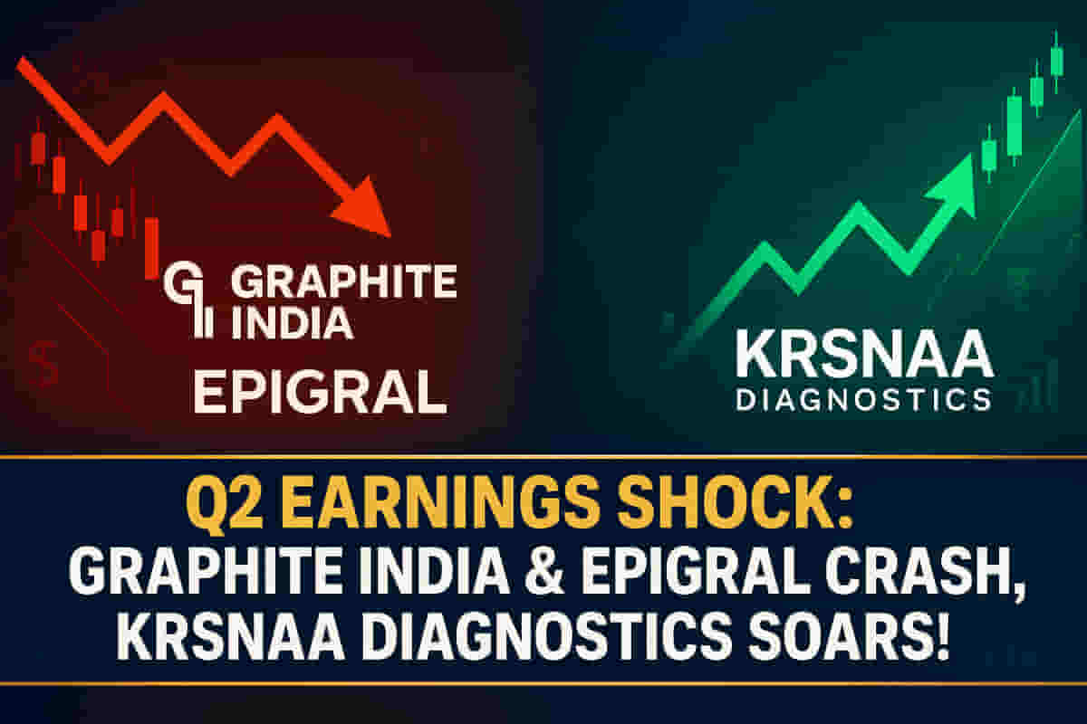 Q2 Earnings Fury: Graphite India & Epigral Crash, Krsnaa Diagnostics Skyrockets! See the Shocking Numbers!