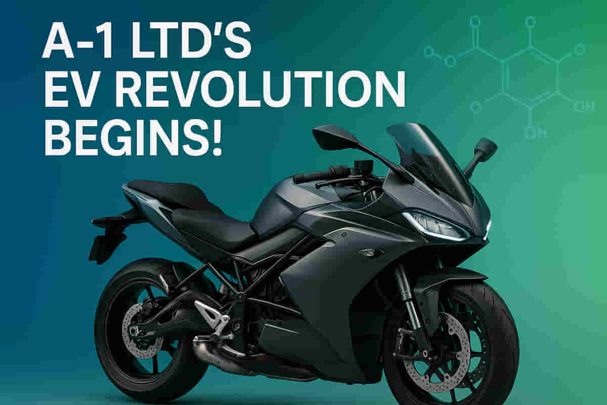 A-1 Ltd Skyrockets: ₹11 Cr Foreign Deal & EV Plans Spark Stock Frenzy!