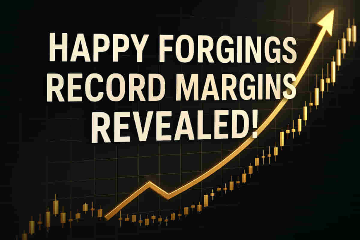 Surprise Surge: HAPPY FORGINGS Hits Record High Margins! Motilal Oswal Upgrades with HUGE Price Target! 🚀