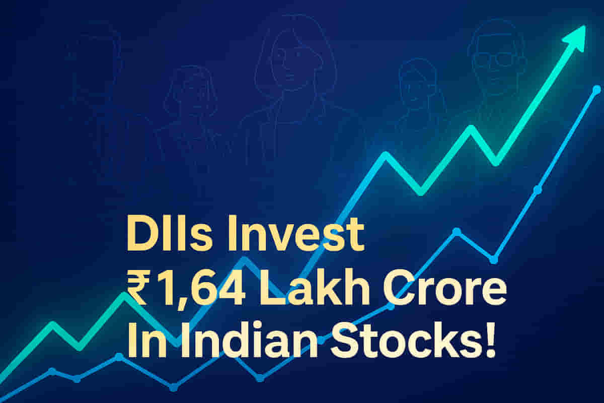 DIIs Unleash ₹1.64 Lakh Crore On Indian Stocks! Top Picks Revealed Amidst FII Exit - What's Next?
