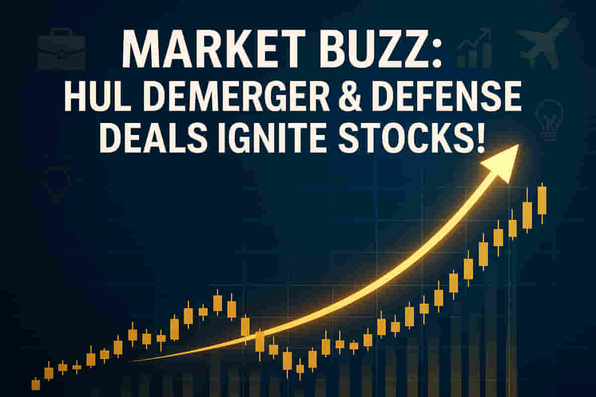 Market Cues: India Stocks Brace for Muted Open; HUL Demerger, Defense Deals, & Earnings Drama Unfold!