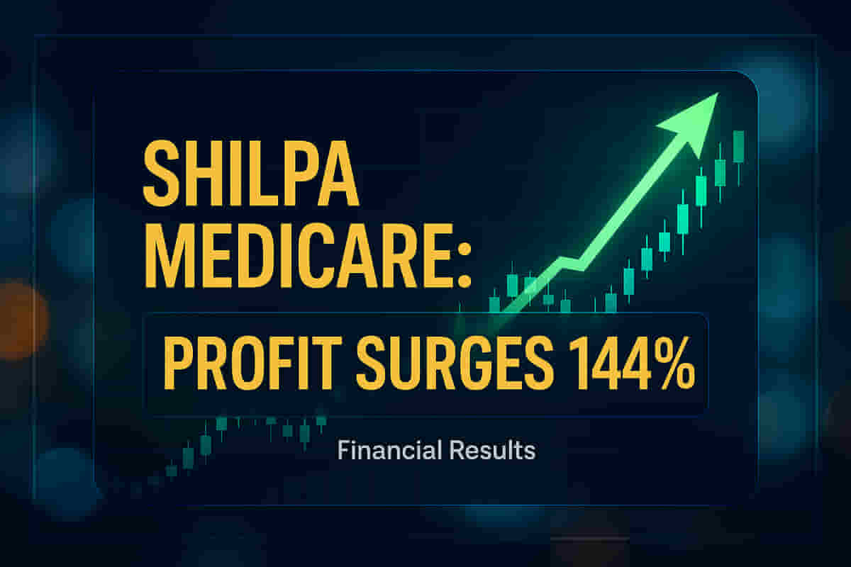 Shilpa Medicare Stuns: Net Profit Jumps 144% in Huge Q2 Results! Investor Frenzy Ignited!