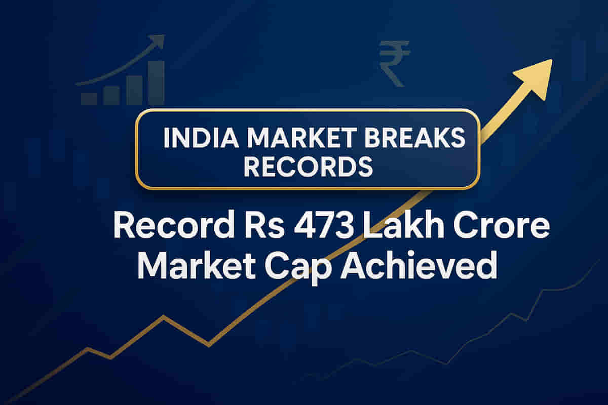 Indian Market Cap Soars Past Rs 473 Lakh Crore! Sensex, Nifty Edge Higher - Don't Miss This Crucial Update!
