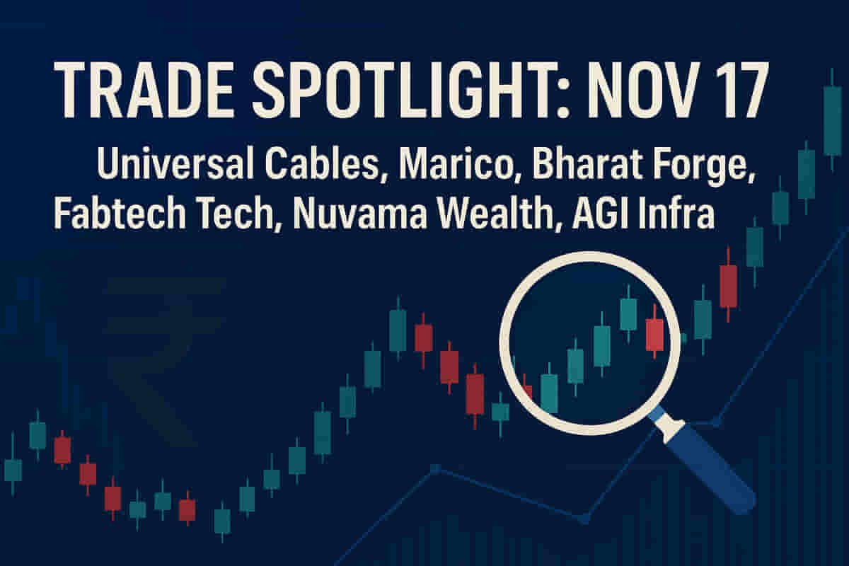 Analysts Reveal Top Stock Buy Ideas for November 17: Lupin, Jio Financial Services, Bharat Forge Featured