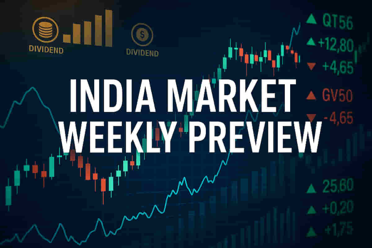 India Market Watch: Key Economic Data, Corporate Dividends, and IPO Set Investor Agenda This Week