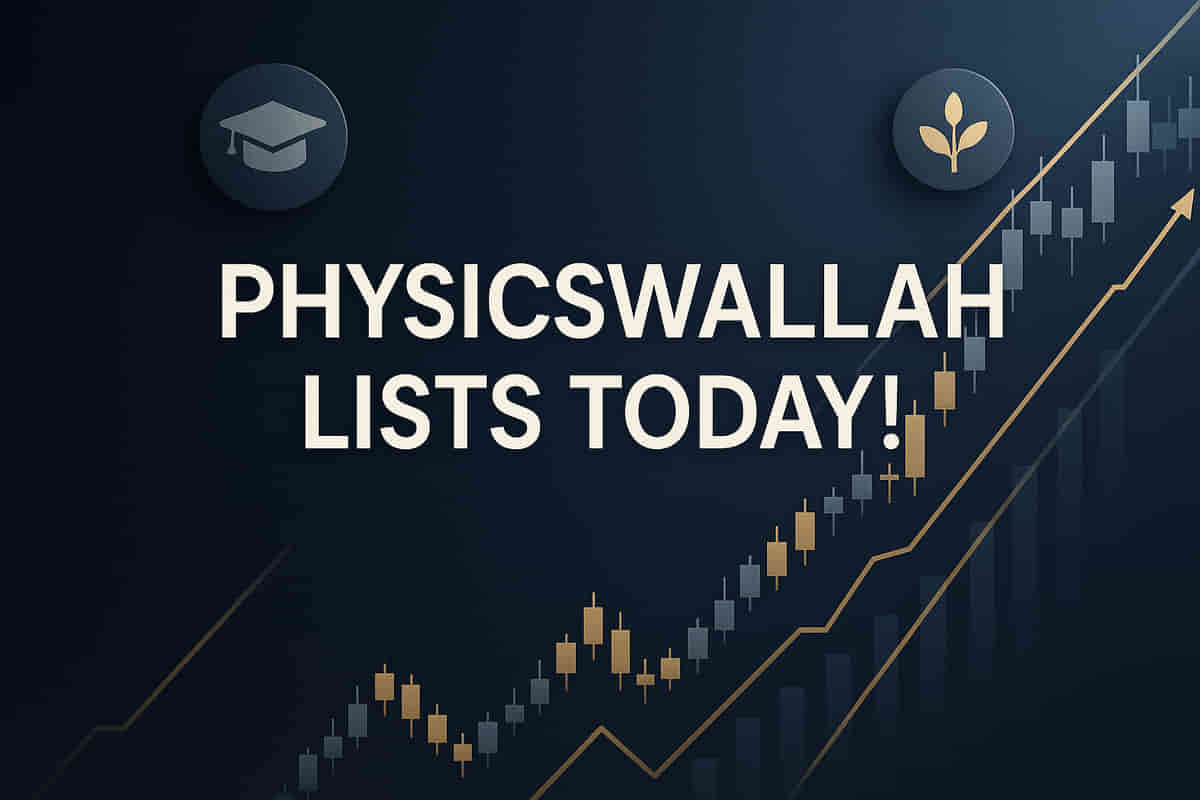PhysicsWallah IPO Debuts Today: Grey Market Signals Over 10% Premium Listing