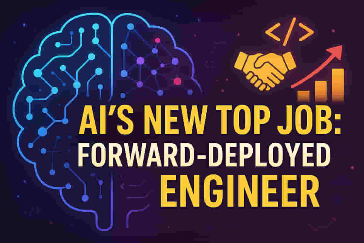 Forward-Deployed Engineer: The Hottest AI Job Amidst GenAI Boom, Says ...