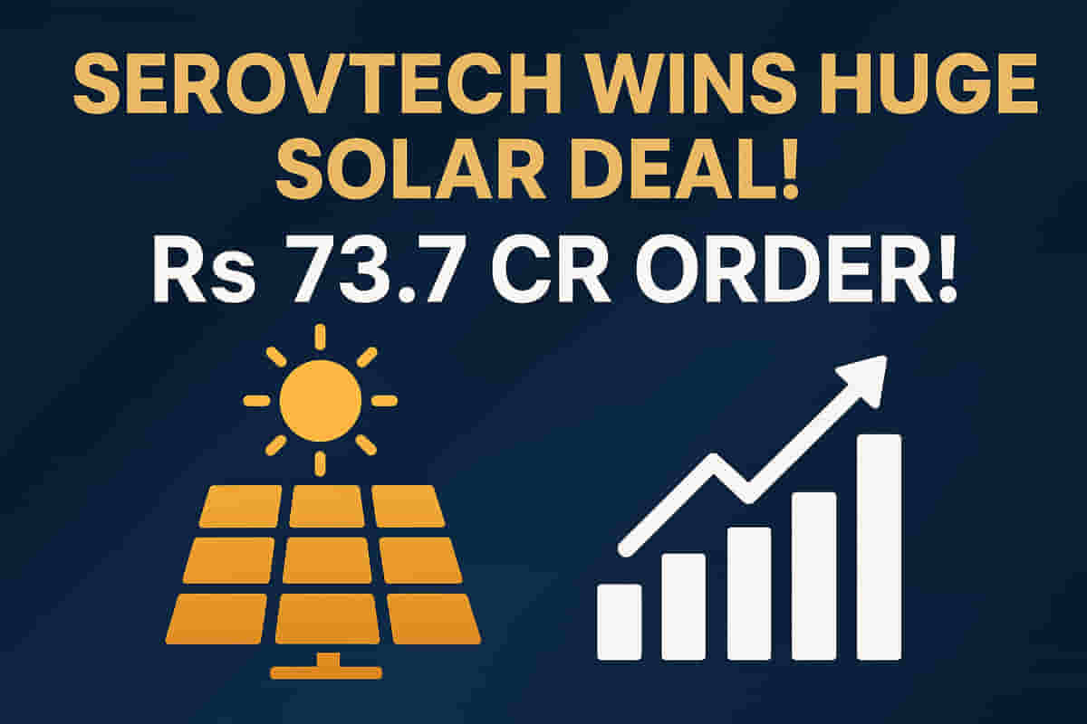 Servotech Renewable Power System Secures Rs 73.7 Crore Solar Project Order from NREDCAP