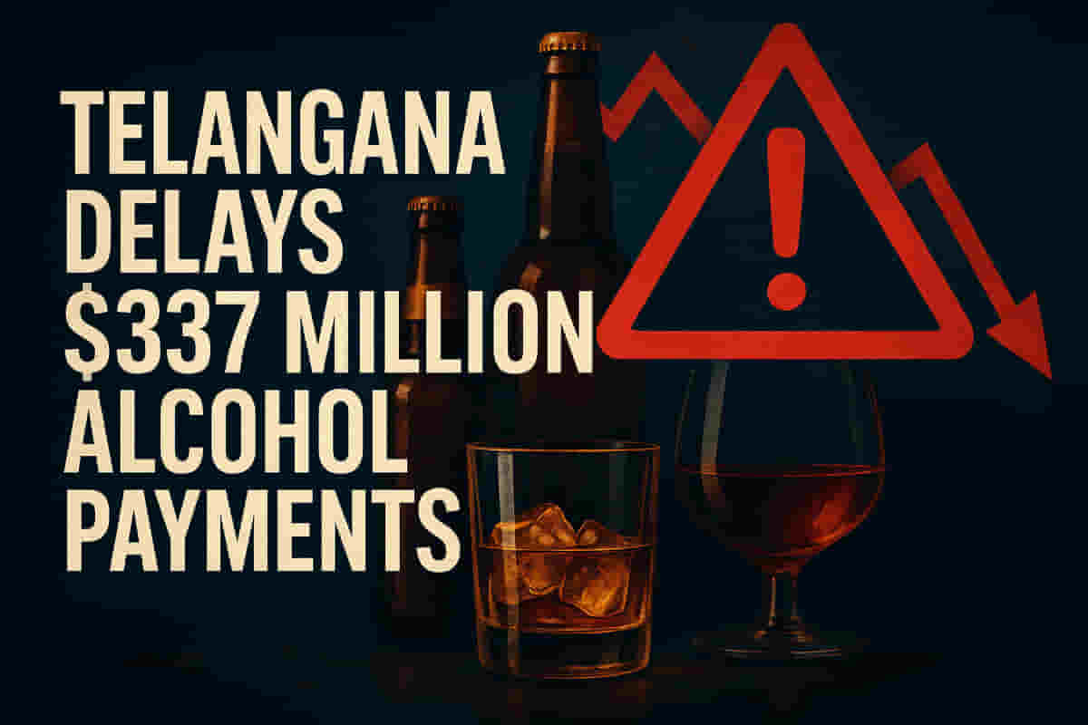Telangana Urged to Settle $337 Million Dues as Alcohol Giants Warn of Supply Crisis
