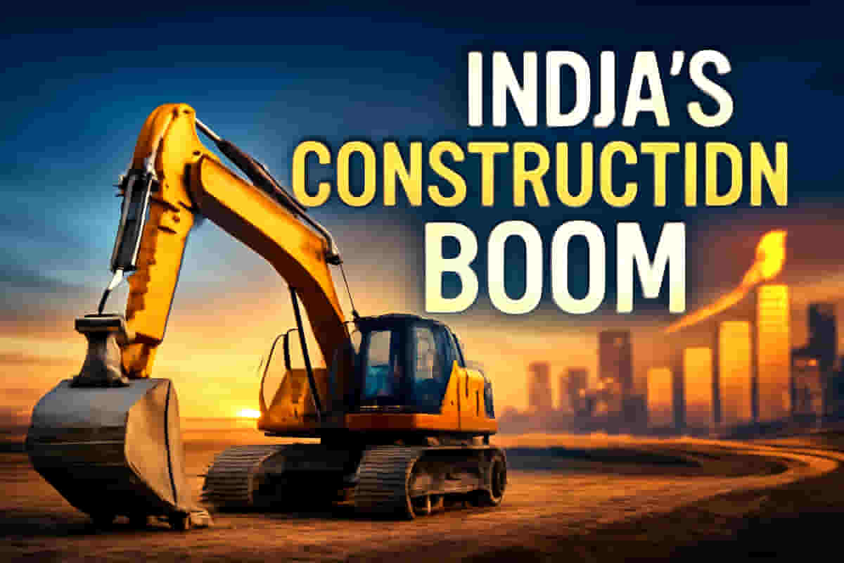 India Set to Become World's 2nd Largest Construction Equipment Market, Overtaking China by 2030